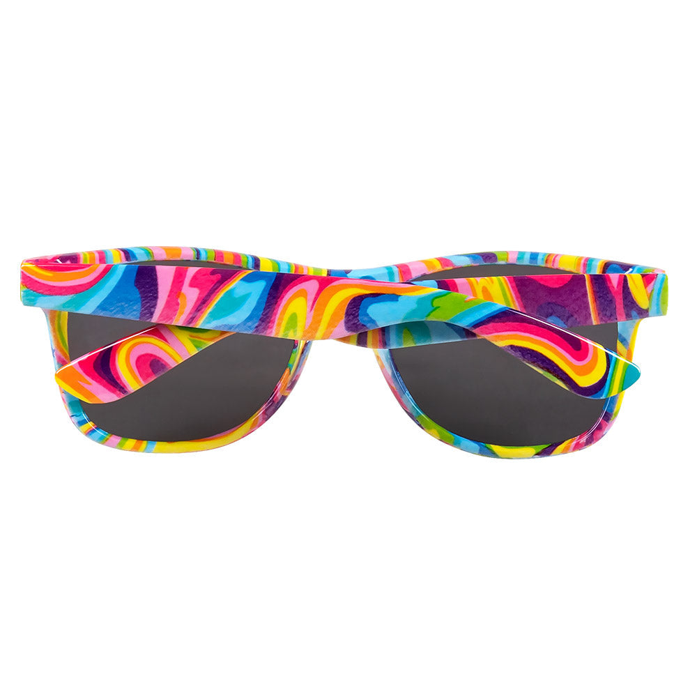 Partybrille "Fantasy" | Regenbogen Farben