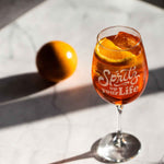 Stölzle Lausitz Weinglas mit Gravur - "Spritz up your Life"