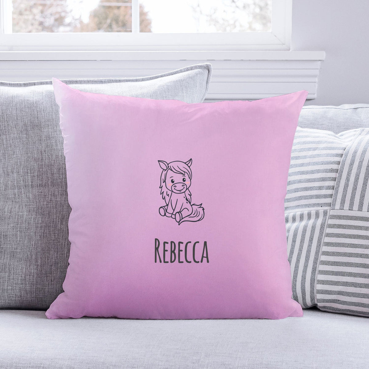 Personalisiertes Kissen mit Motiv - Tiere