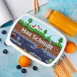 Bedruckte Lunchbox für Kinder - Pixelerde