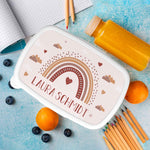 Bedruckte Lunchbox für Kinder - Regenbogen