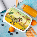 Bedruckte Lunchbox für Kinder - T-Rex