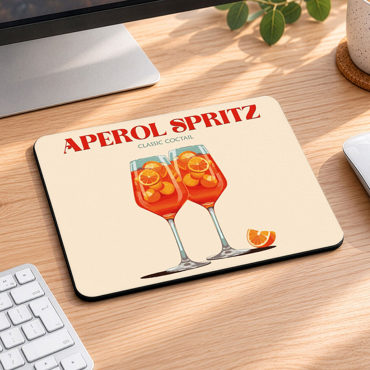 Bedrucktes Mousepad - Aperol Spritz