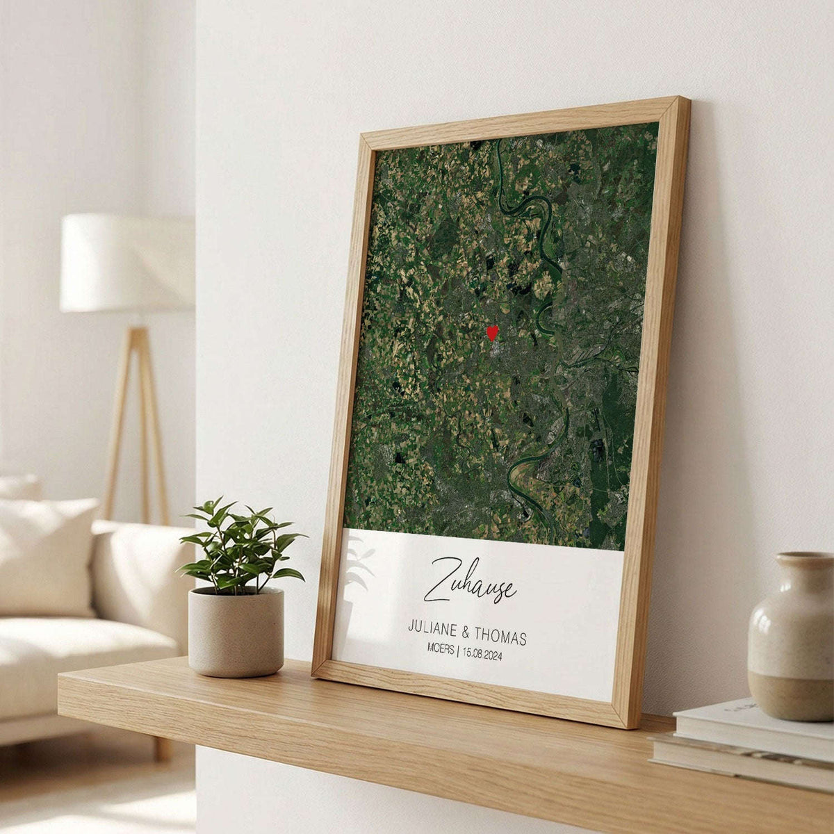 Personalisiertes Poster - Zuhause - Personalisiertes Geschenk Namma Markt