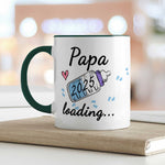 Bedruckte Tasse mit Spruch - Baby Loading in versch. Varianten