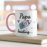 Bedruckte Tasse mit Spruch - Baby Loading in versch. Varianten