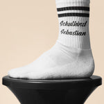 Tennissocken - Kinder Wunschtext - personalisiert mit Namen