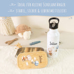 Bedruckte Brotdose & Trinkflasche im Set - Ballon