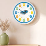 Wanduhr Kinder Auto - mit UV Druck