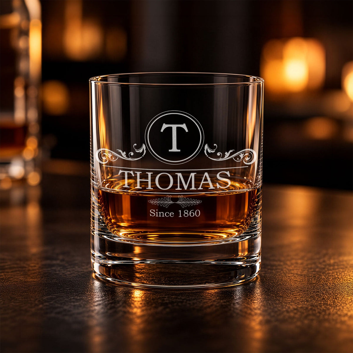 Leonardo Whiskyglas mit Gravur "Ornament"