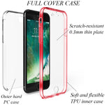 NALIA 360° Hülle für iPhone 7 / 8 / SE 2020 / SE 2022 – Vorne & Hinten Schutz – 360GUARD (Full-Body Case) – Marke aus Berlin