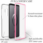 NALIA 360° Hülle für Samsung Galaxy S9 Plus – Vorne & Hinten Schutz – 360GUARD (Full-Body Case) – Marke aus Berlin
