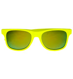 80er Jahre Brille mit Revo Gläsern | Neon Gelb