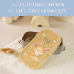 Brotdose mit Deckel für Kinder mit UV-Druck im "Fuchs" Design
