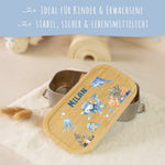 Brotdose mit Deckel für Kinder mit UV-Druck im "Taucher" Design