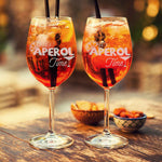 Stölzle Lausitz Weinglas mit Gravur "It's Aperol Time" Design