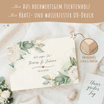 Erinnerungskiste mit UV-Druck im Wedding Love Design - Personalisiertes Geschenk zur Hochzeit