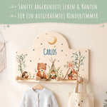Personalisierte Garderobe fürs Kinderzimmer - Zelten