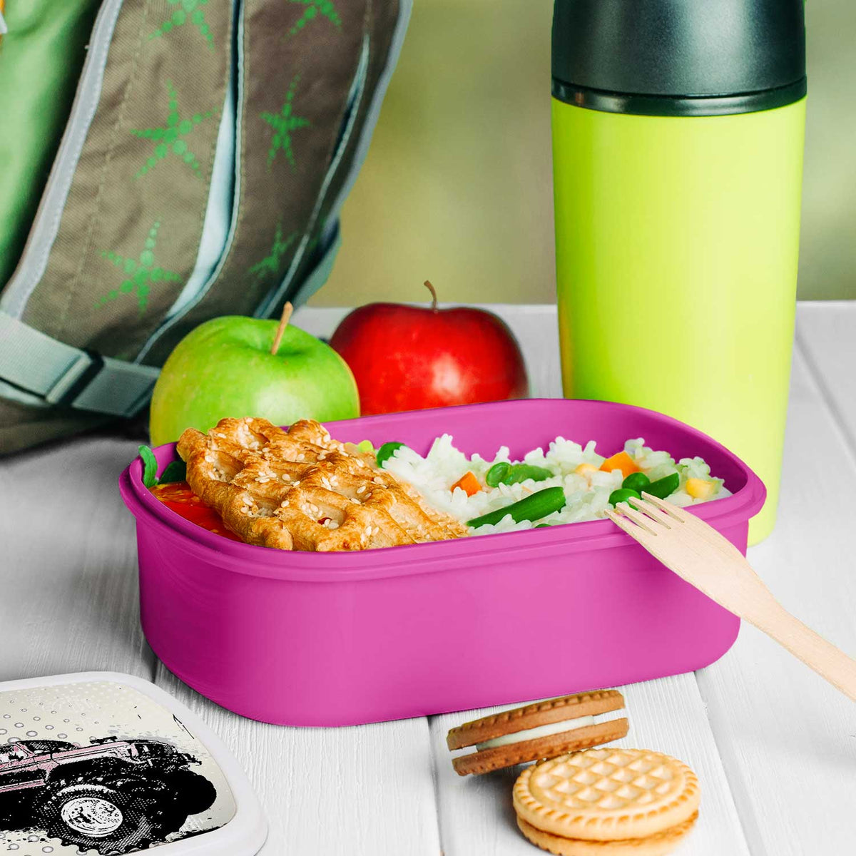 Bedruckte Lunchbox für Kinder - Monstertruck