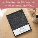 Personalisiertes Poster - Zuhause - Personalisiertes Geschenk Namma Markt