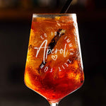 Stölzle Lausitz Weinglas mit Gravur - "Zeit für Aperol"