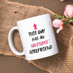 Bedruckte Tasse mit Spruch - Awesome Girlfriend