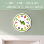 Wanduhr Kinder Dino - mit UV Druck