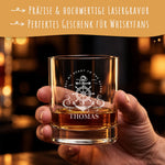 Leonardo Whiskygläser mit Gravur - "Heart to the ocean" im Set mit 0,5l Karaffe