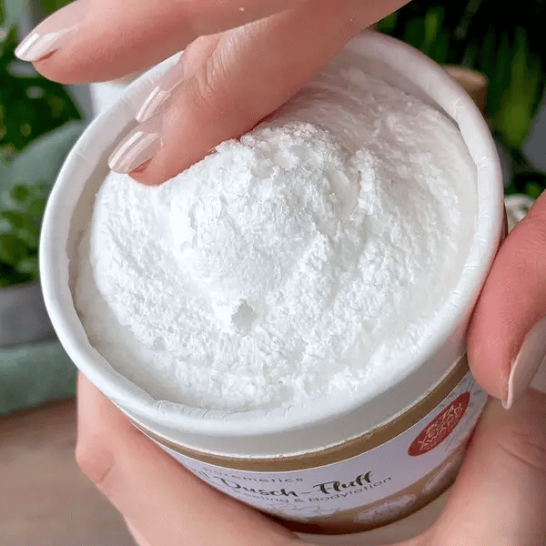 Puremetics | 3in1 Dusch-Fluff „Anti-Unreinheiten“ – Aktivkohle, Niacinamid & Salicylsäure (250 g)