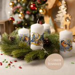 Kleine Kerzen "Advent Tiere" - Adventskerzen im 4er Set
