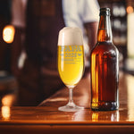 Stölzle Lausitz Bierglas mit Gravur "Papa Loading"
