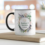 Bedruckte Tasse mit Motiv "Flower Wedding"