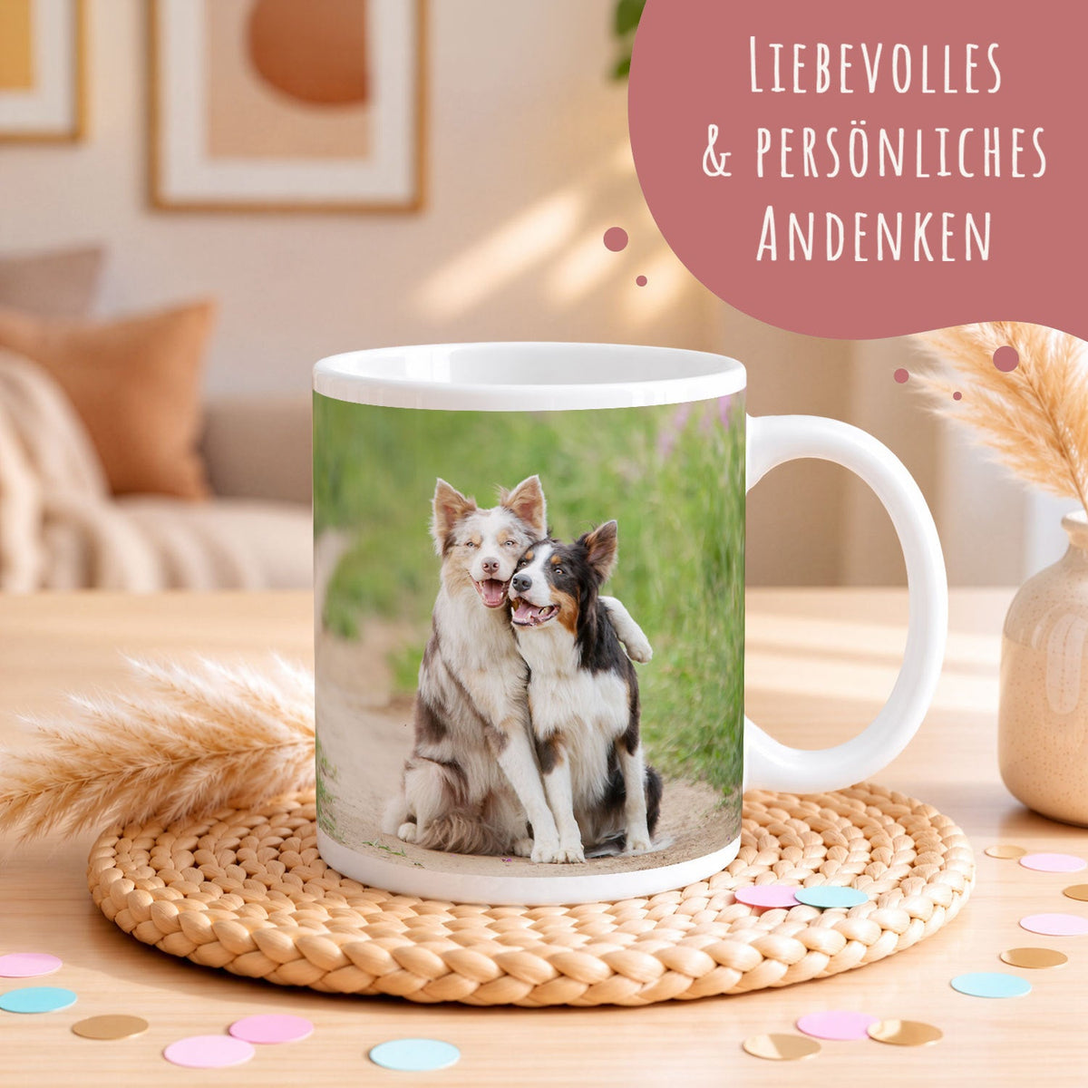 Bedruckte Tasse mit eigenem Foto