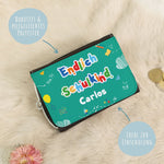 Bedruckte Geldbörse zur Einschulung - Endlich Schulkind