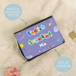 Bedruckte Geldbörse zur Einschulung - Endlich Schulkind