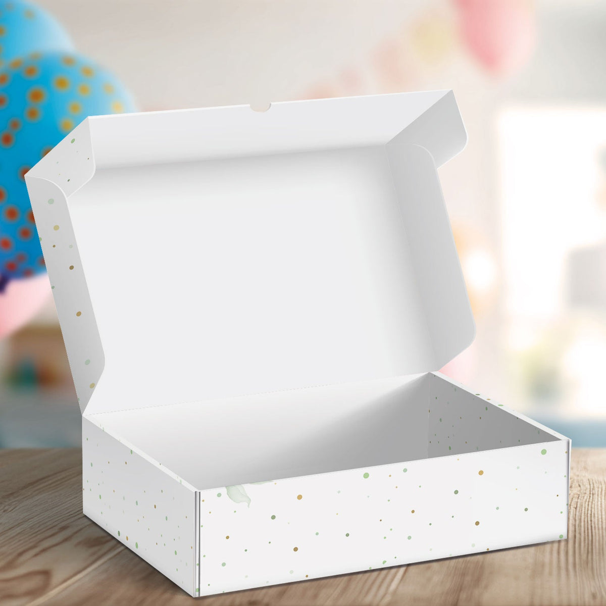 Personalisierte DIY Geschenkbox - Eukalyptus mit Wunschtext