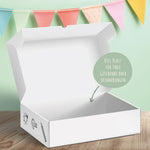 Personalisierte Geschenkbox - Endlich gehts aufs Gymi - Einschulung