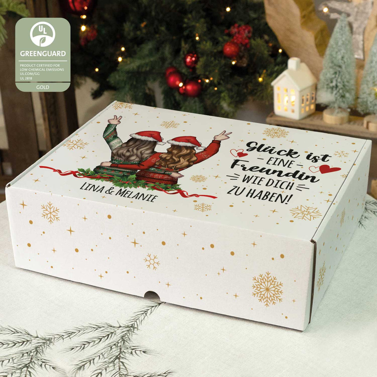Personalisierte DIY Geschenkbox - Konfiguration Beste Freundin