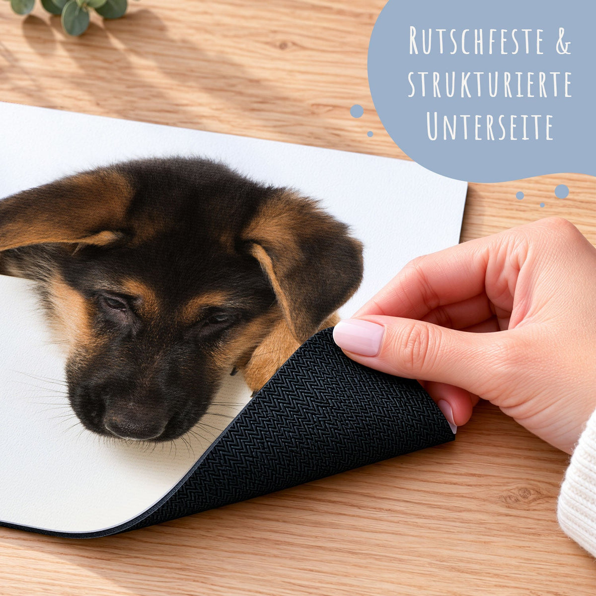 Bedrucktes Mousepad im Hunde Design