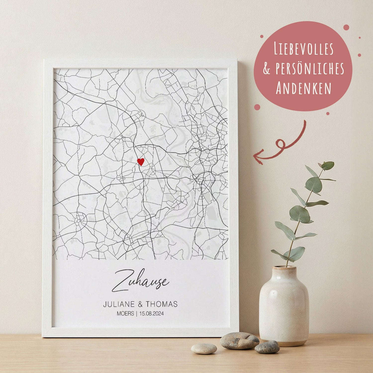 Personalisiertes Poster - Zuhause - Personalisiertes Geschenk Namma Markt