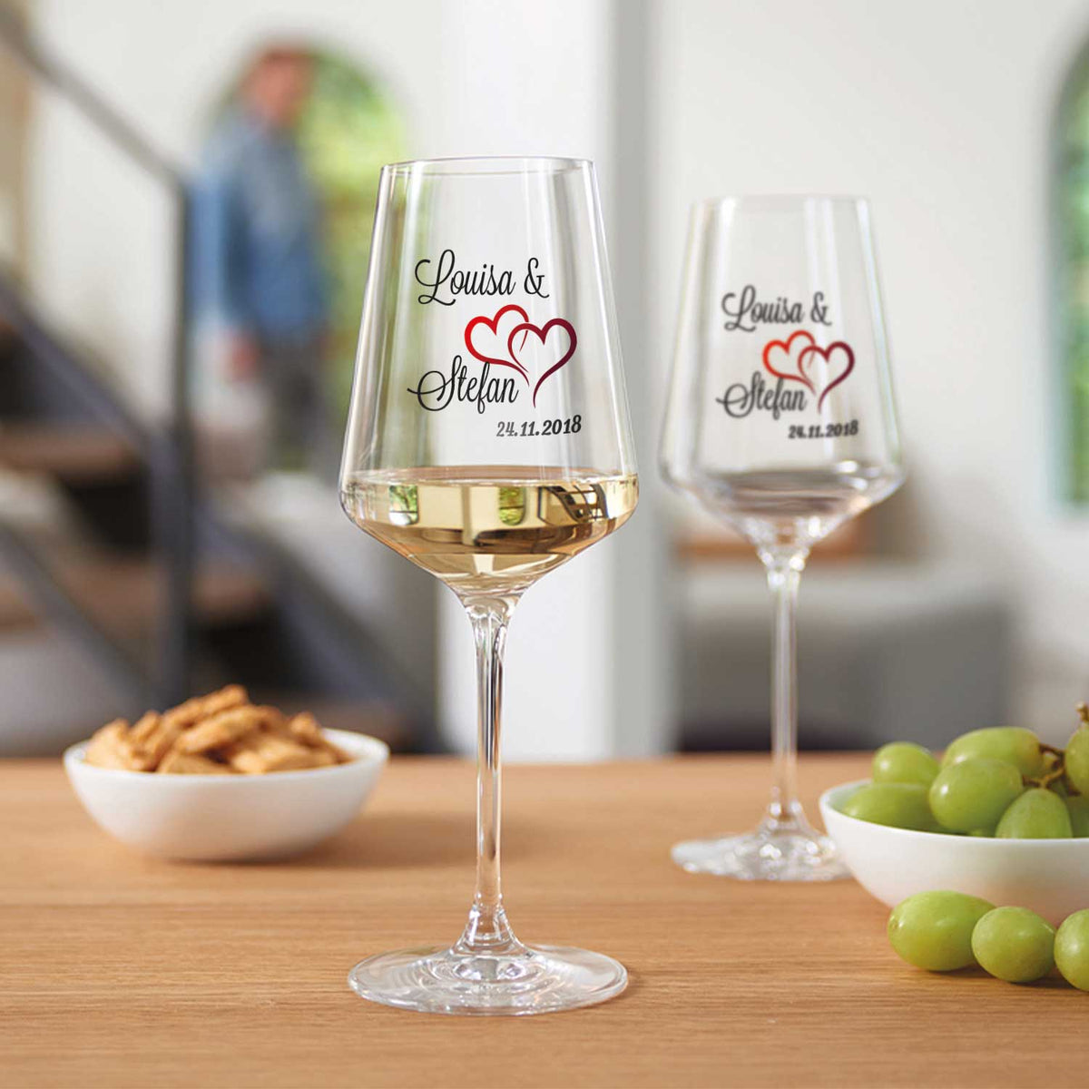 Stölzle Lausitz Weingläser - "Die Große Liebe" als Set