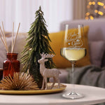 Stölzle Lausitz Weinglas mit Gravur - "Frohe Weihnachten Opa"