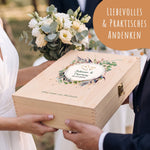 Stölzle Lausitz Weingläser mit Gravur als Set - "Flower Wedding"