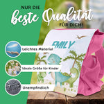 Bedruckter Rucksack für Kinder - Dino mit Name