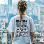 Personalisiertes Oversized T-Shirt - Besties