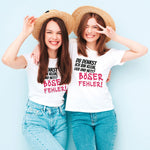 Bedrucktes T-Shirt für Damen - Böser Fehler