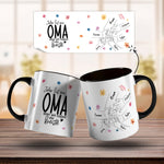 Bedruckte Tasse - Hände halten Mama - Geschenk zum Muttertag