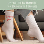 Tennissocken - Kinder Wunschtext - personalisiert mit Namen