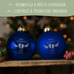 Gravierte Weihnachtskugel - Sternenkind