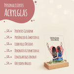 Acrylglas mit Konfiguration - Beste Freundin